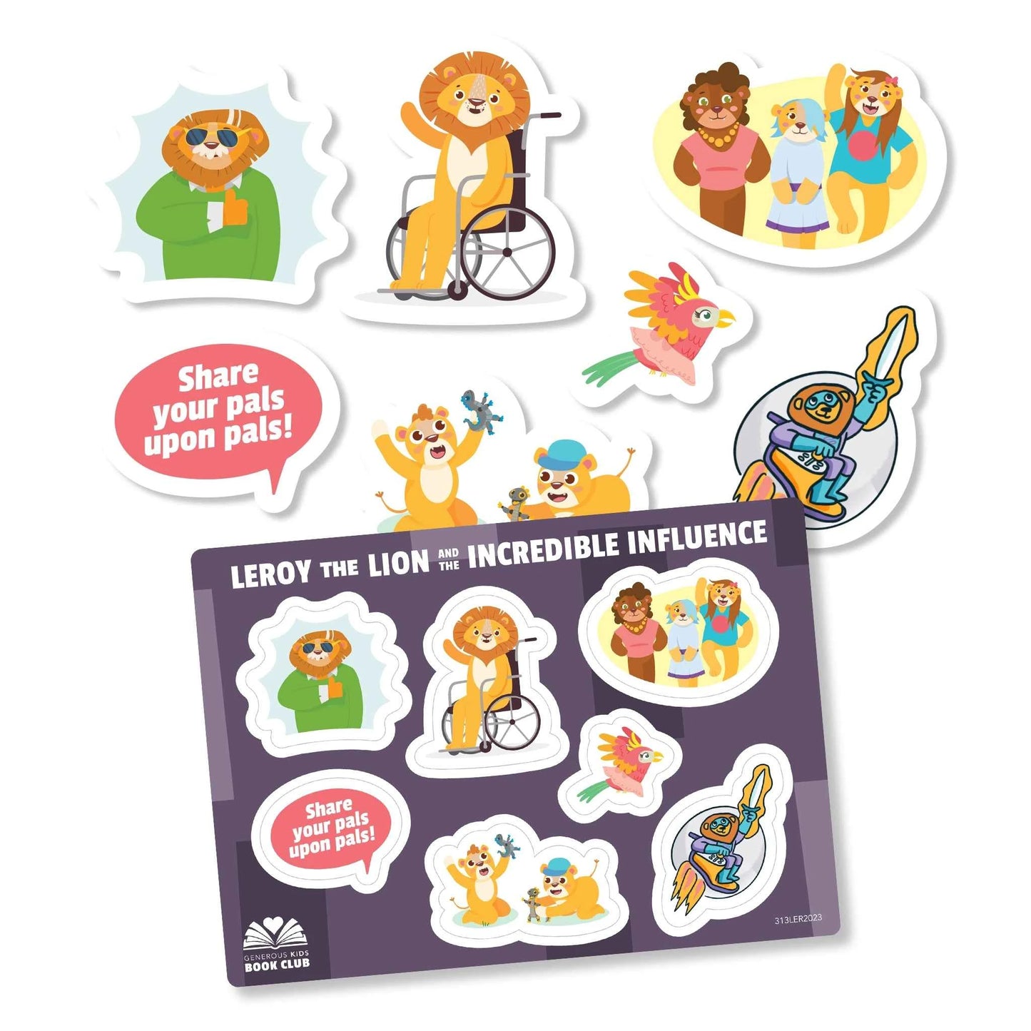Leroy the Lion Extras Set