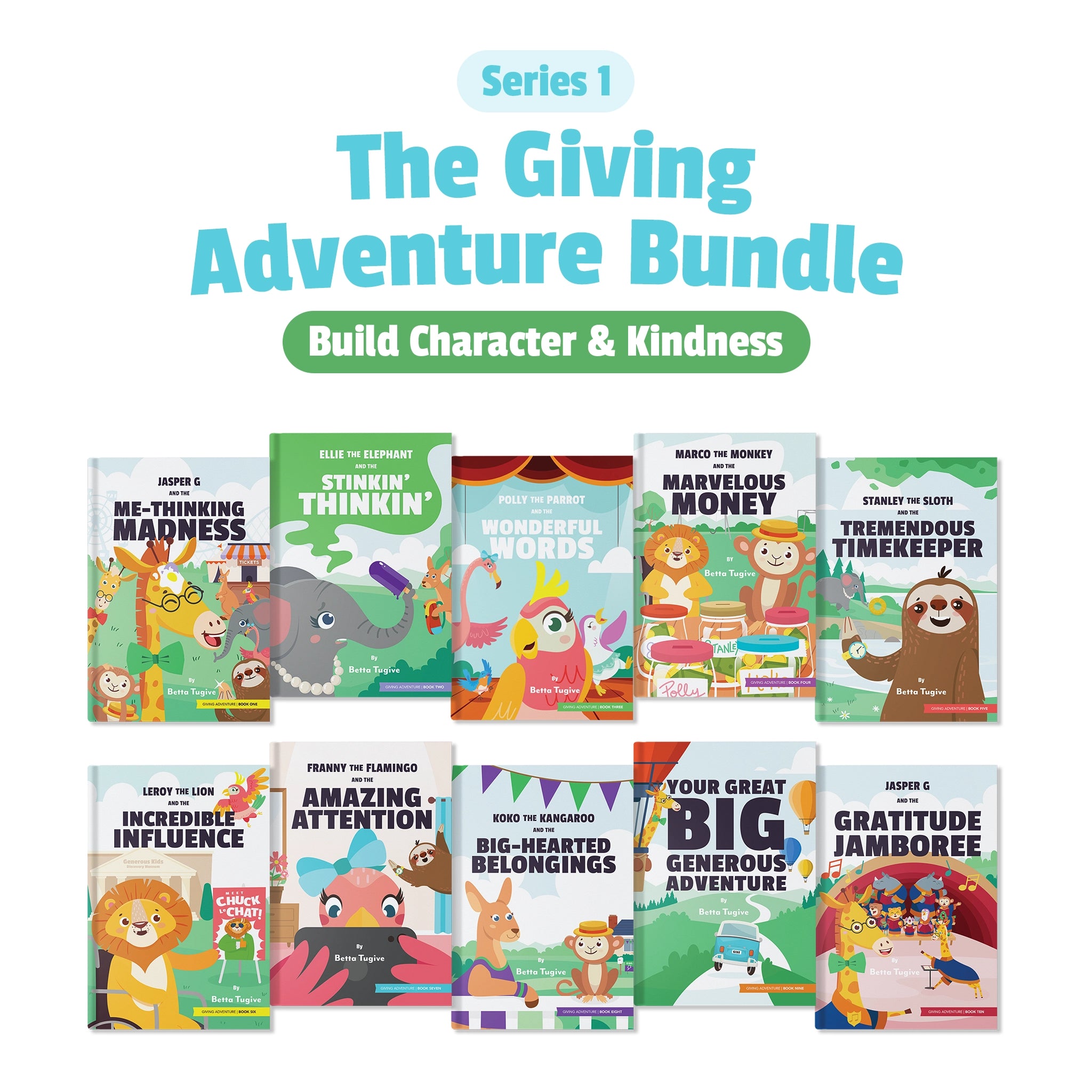 Top Rated | Series 1 - The Giving Adventure Bundle: Build Character & Kindness