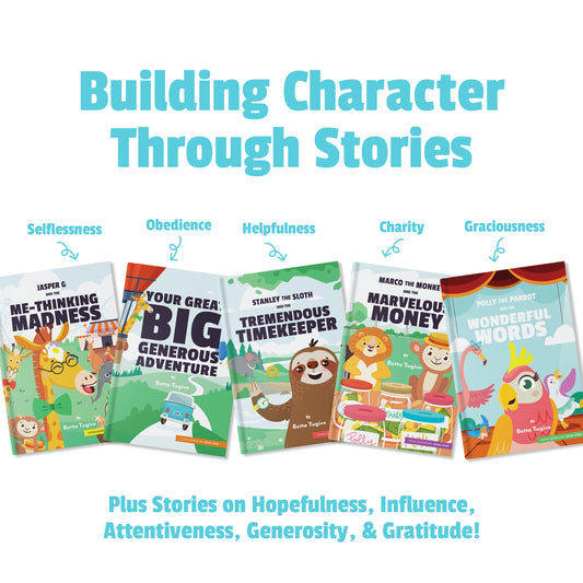 #1 Christian Children’s Book Collection: Build Character & Kindness