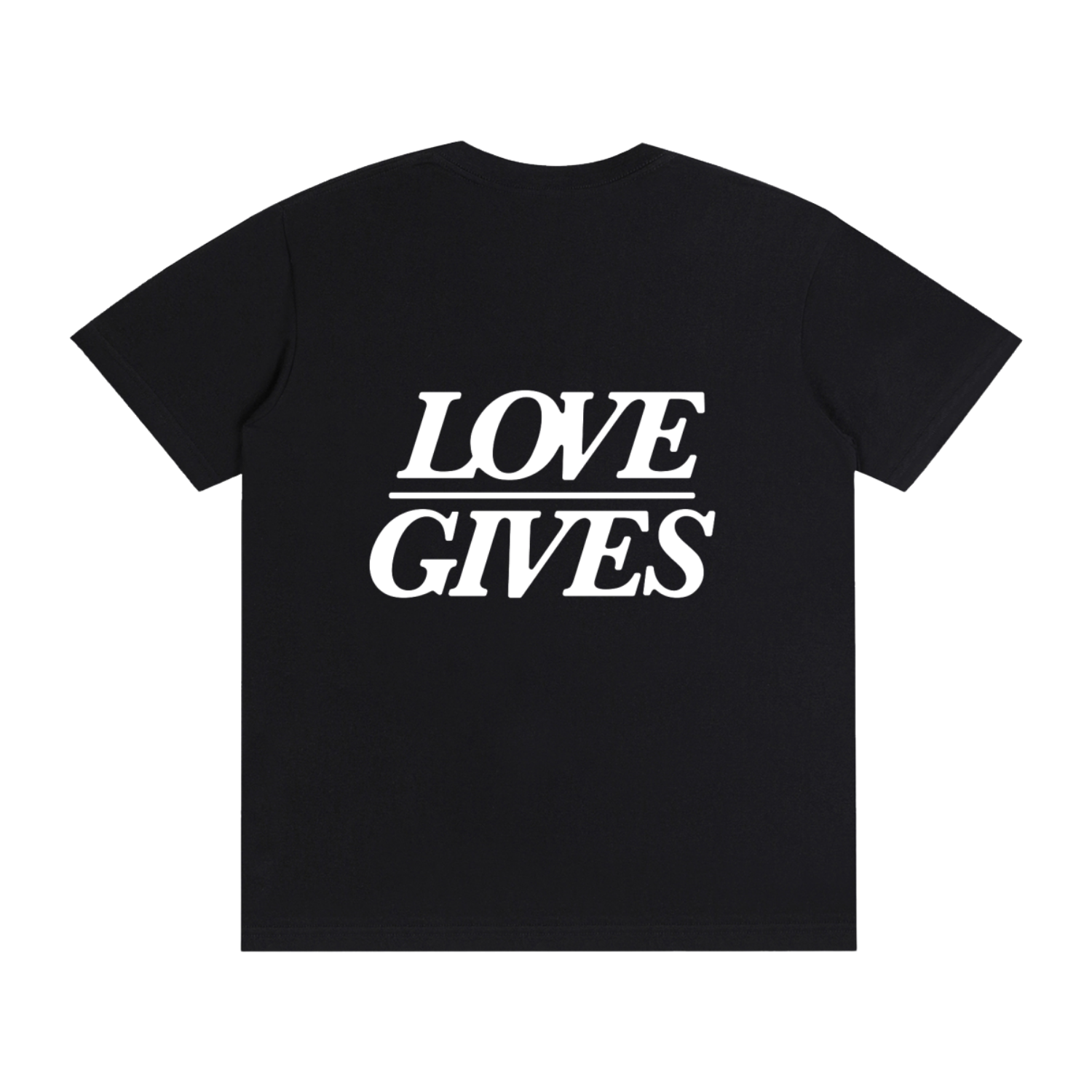 Love Gives™ Black Tee