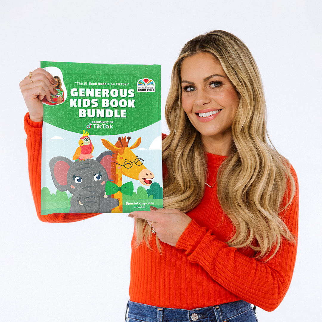 Generous Kids 3 Book Bundle with activity book