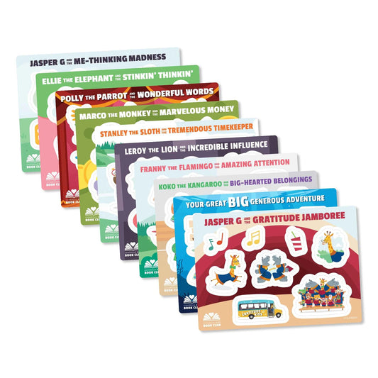 Series 1 Complete Living Adventure Sticker Set