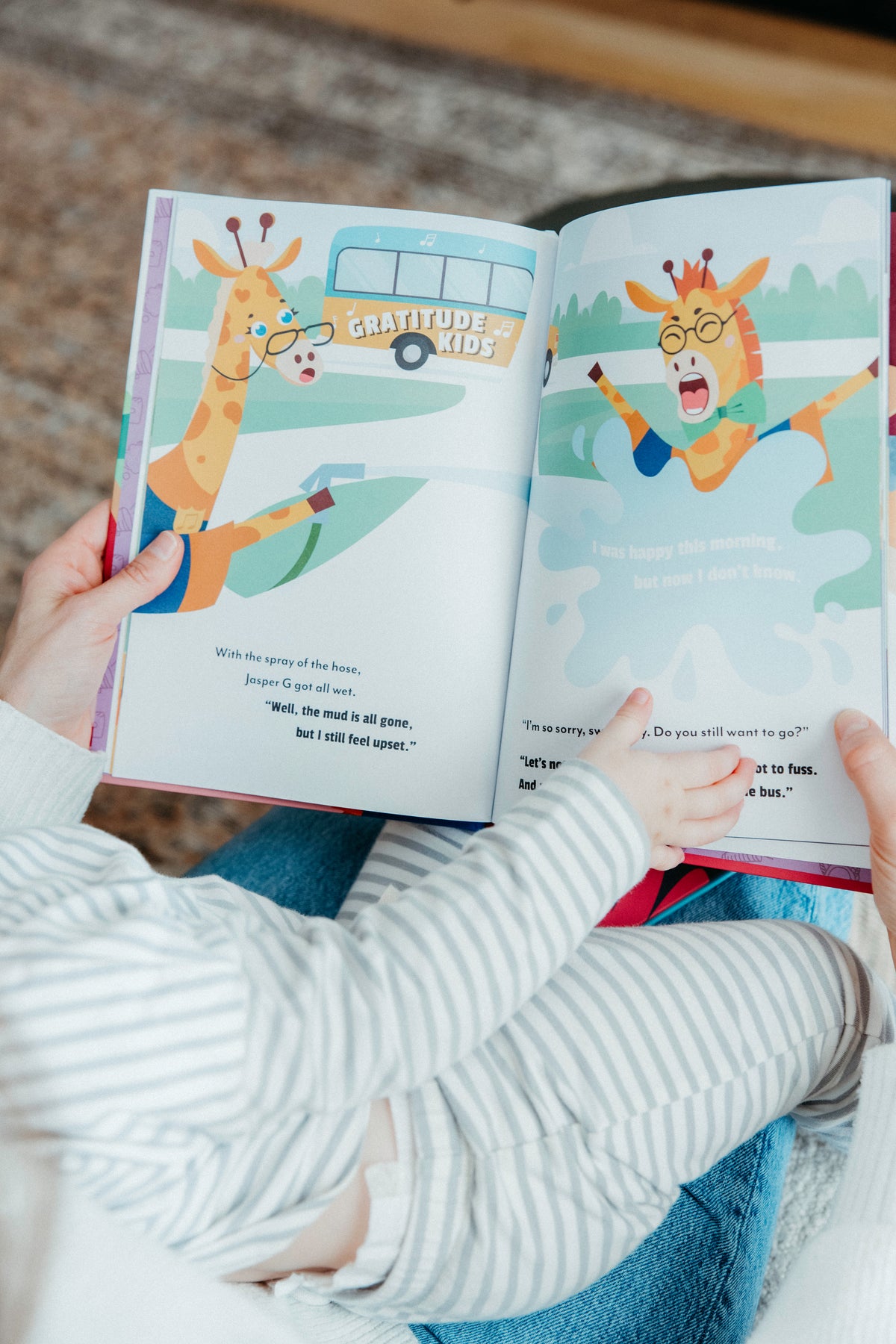 Series 1 Giving Adventure kids book inside pages
