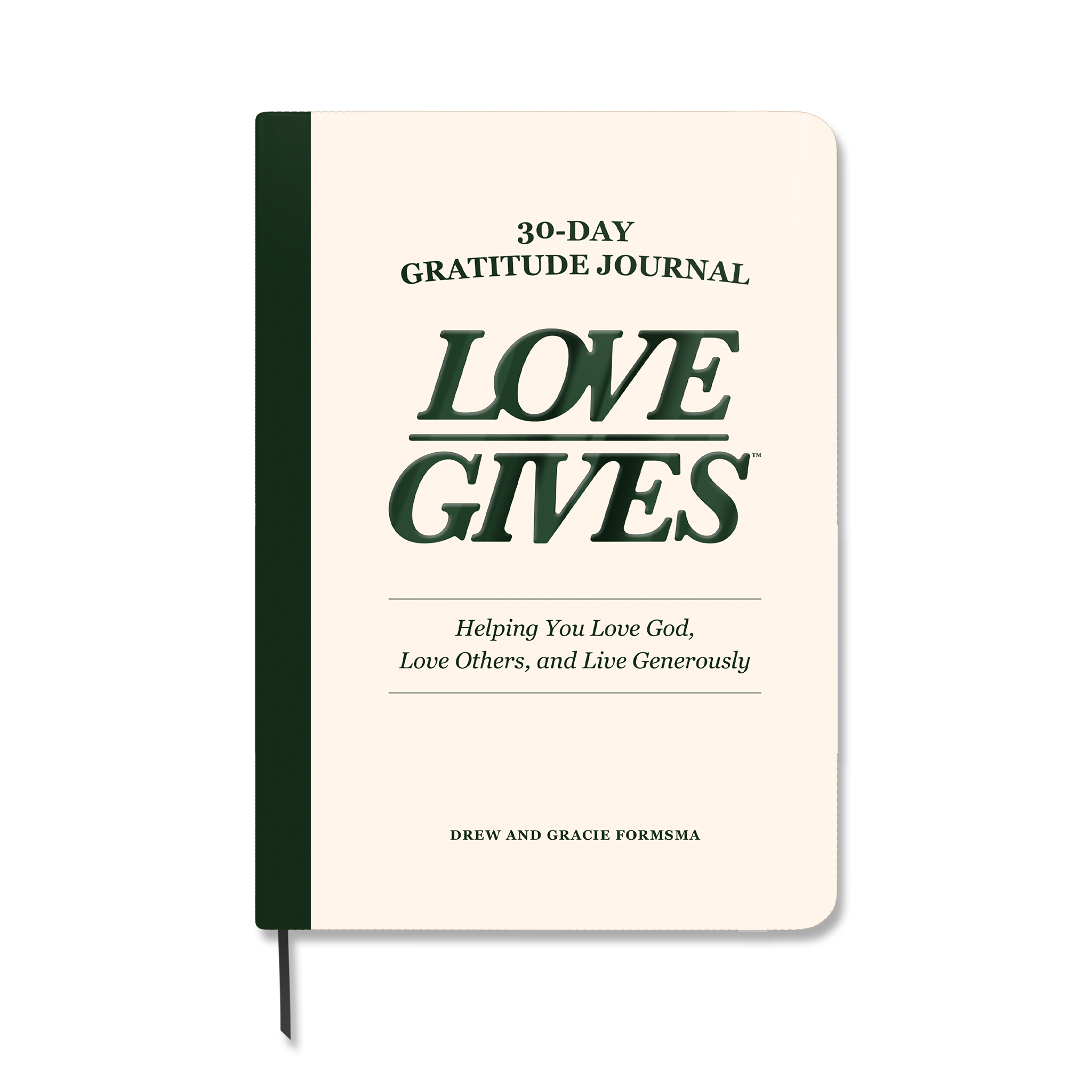 Love Gives 30-Day Gratitude Journal cover