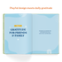 Illustrated inside pages of the Love Gives Youth Gratitude Journal