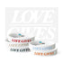 Love Gives Bumper Sticker and Wristband