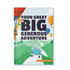 Book cover of 'Your Great Big Generous Adventure' with a colorful illustration of a giraffe, car, and hot air balloons.