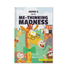 Book cover of 'Jasper G and the Me-Thinking Madness' with cartoon animals