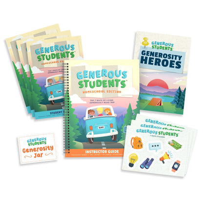 Generous Students homeschool inside the box