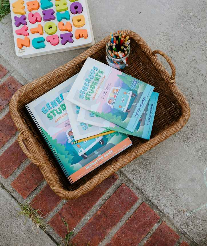Generosity Kit Generous Students Homeschool Course Kit (Ages 5-18) – Generous Family ...