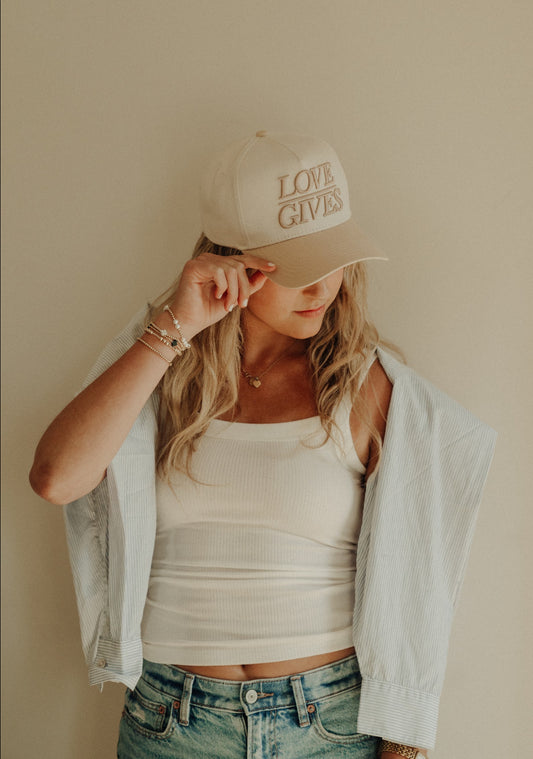 LOVE GIVES hat