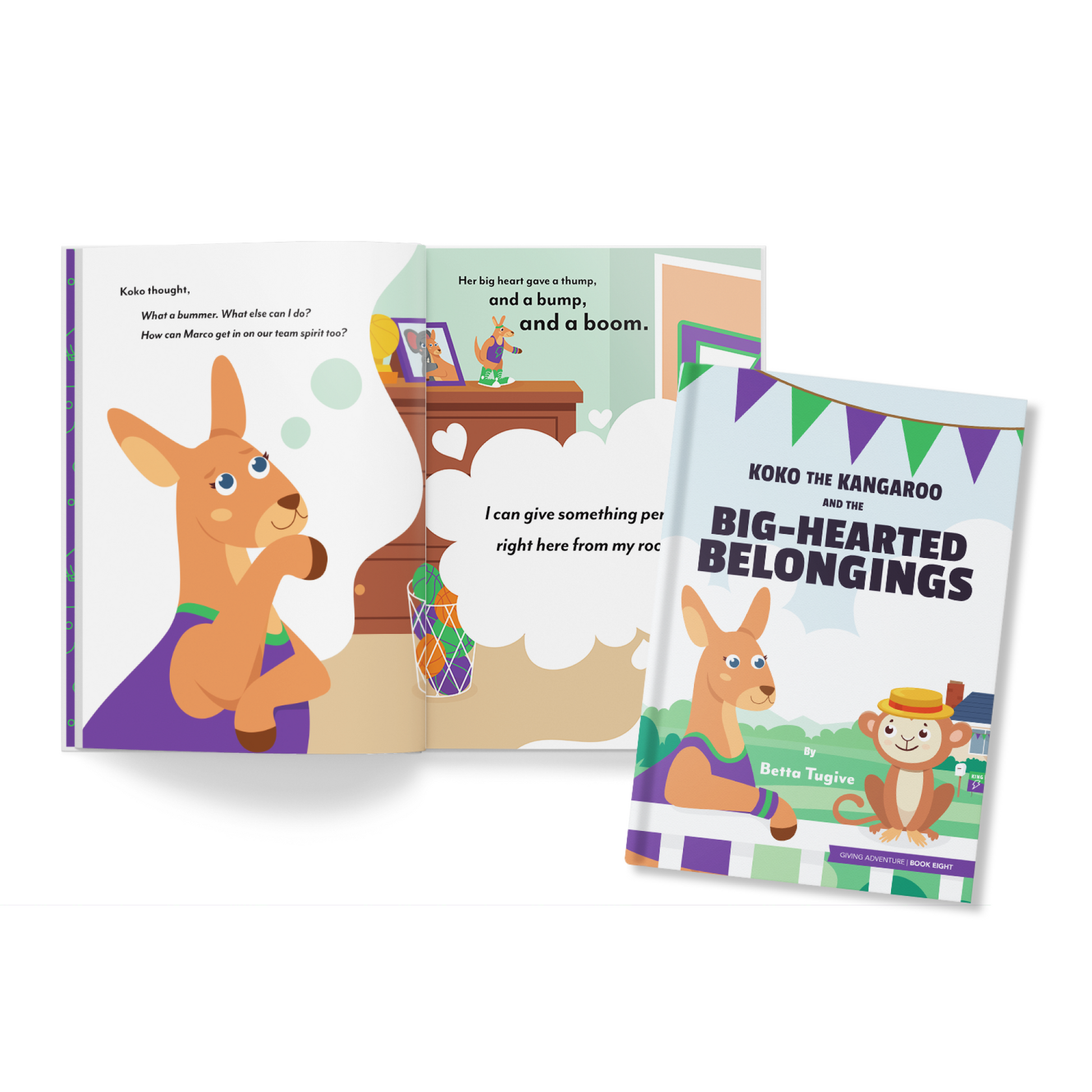 Koko the Kangaroo and the Big-Hearted Belongings