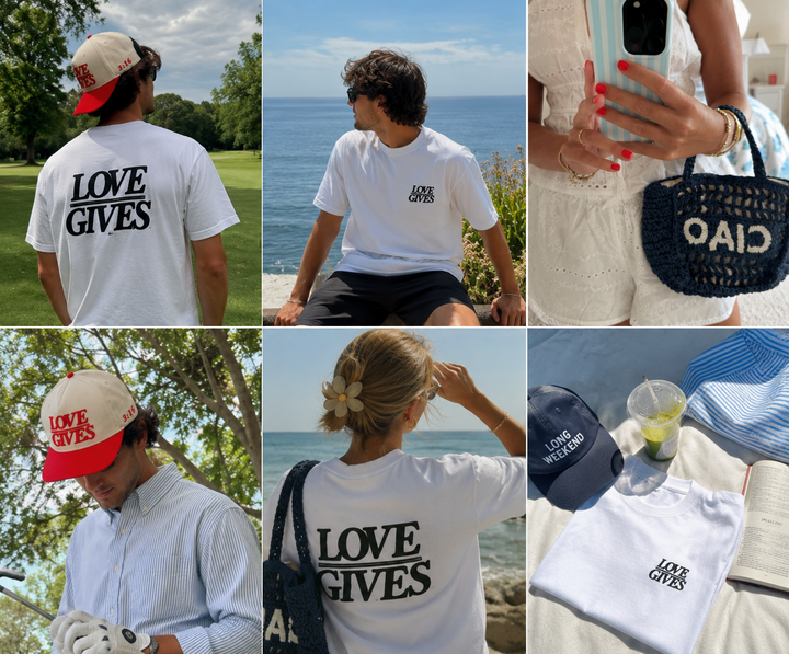 Love Gives™ White Tee