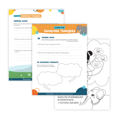 Generous Kids Church Toolkit (Ages 4-10)