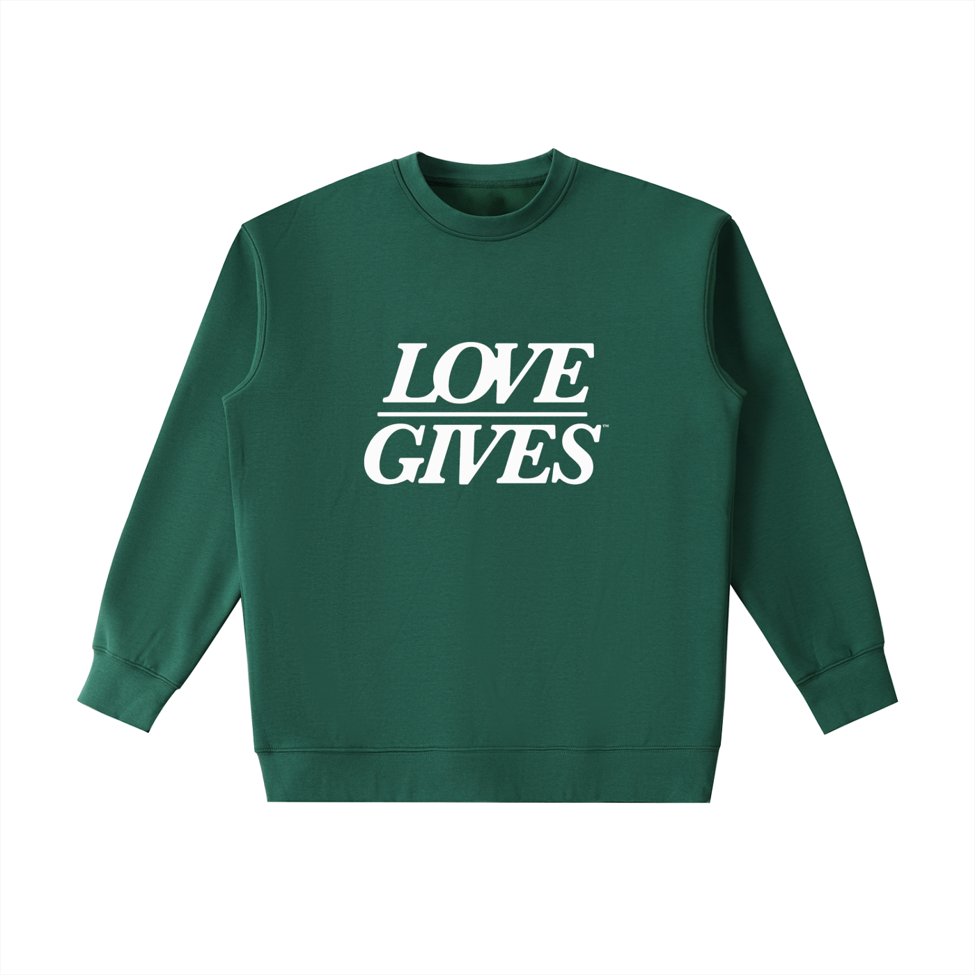 LOVE GIVES Heavyweight Crewneck Sweatshirt