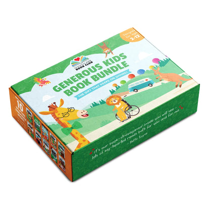 Generous Kids 10 Hardcover Book Bundle (Ages 2-12)