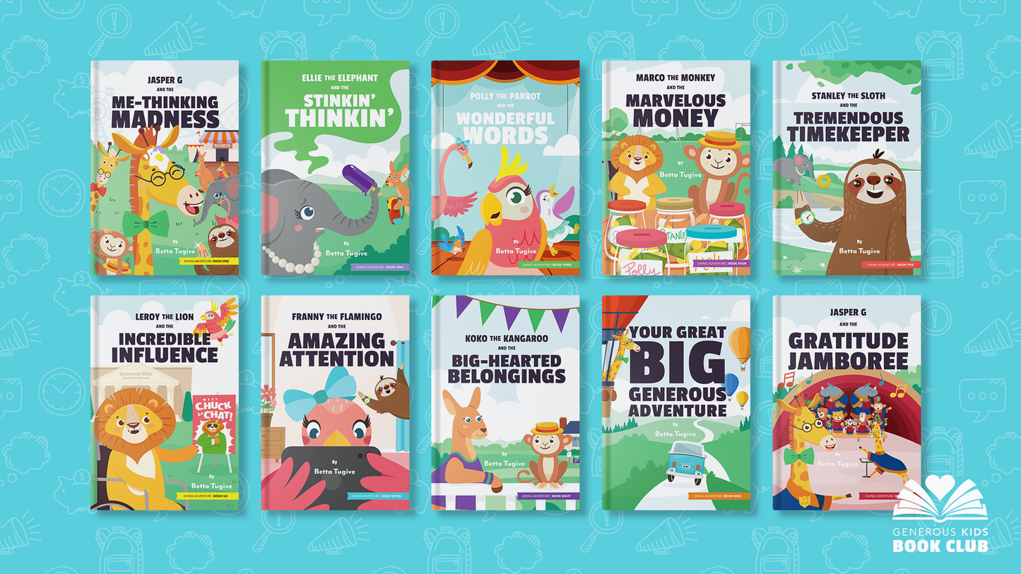 Generous Kids Book Bundle - The Perfect gift for Kids and Grandkids