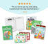 Collection of children's activity books and educational materials