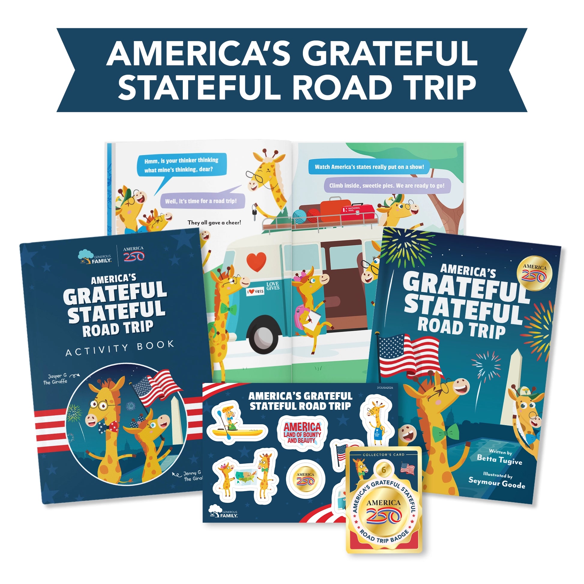 America's Grateful Stateful Road Trip Bundle