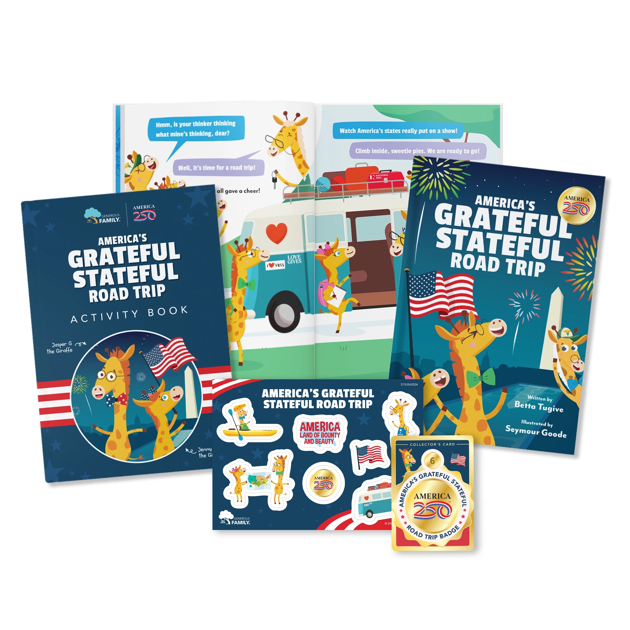 America's Grateful Stateful Road Trip Bundle