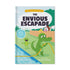 Book cover of 'The Envious Escapade' with cartoon characters