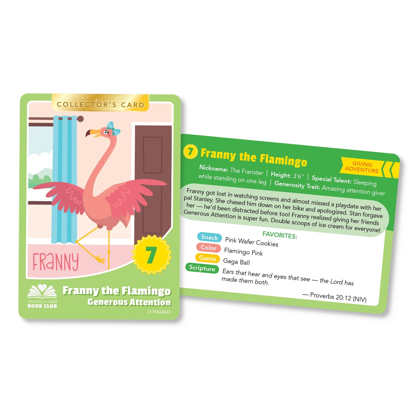 Franny the Flamingo Extras Set