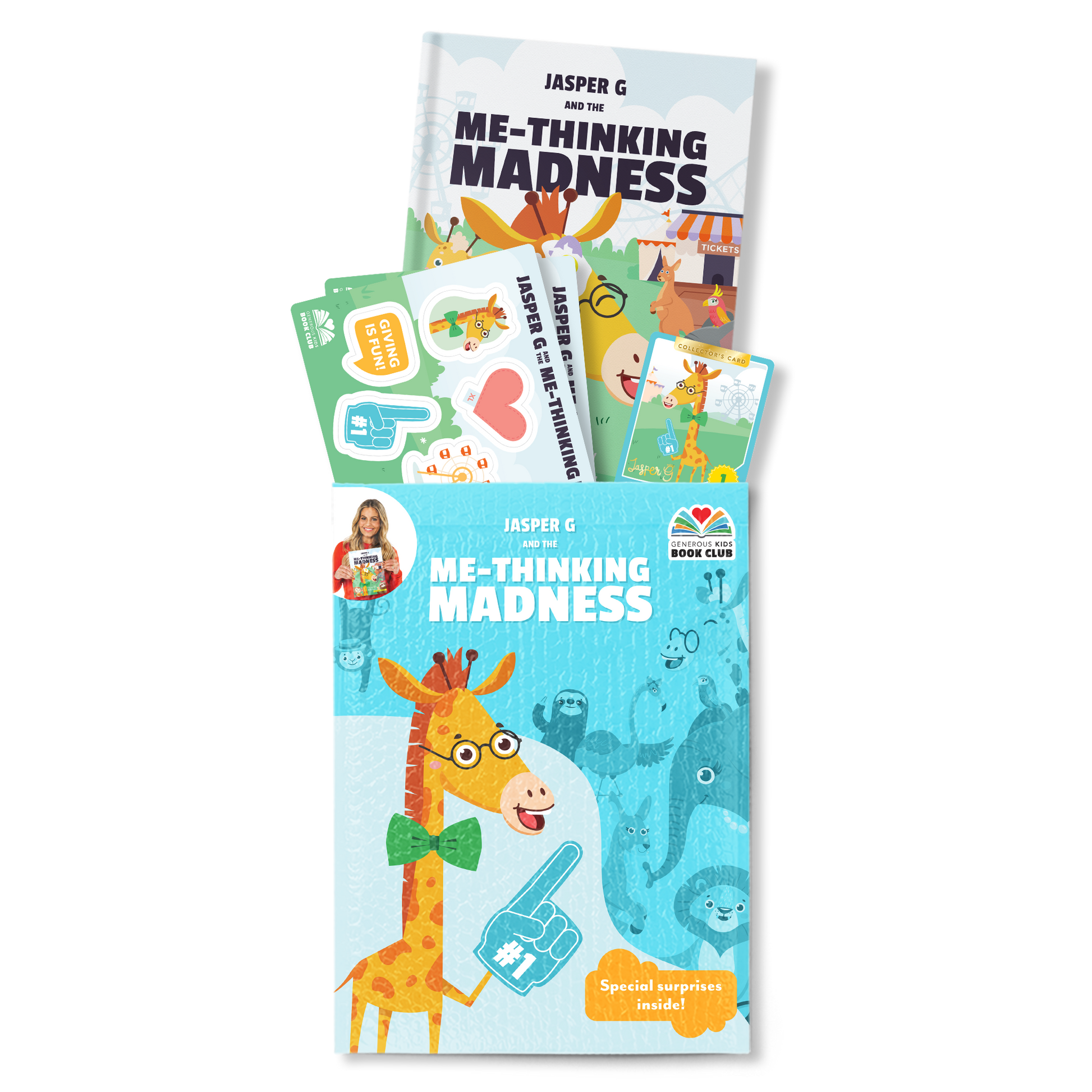 Generous Kids Book Club - Book 1 - Jasper G and the Me-Thinking Madness (Monthly Subscription)