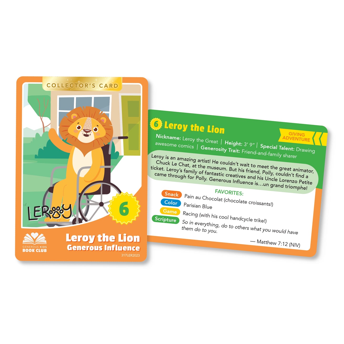 Leroy the Lion Extras Set