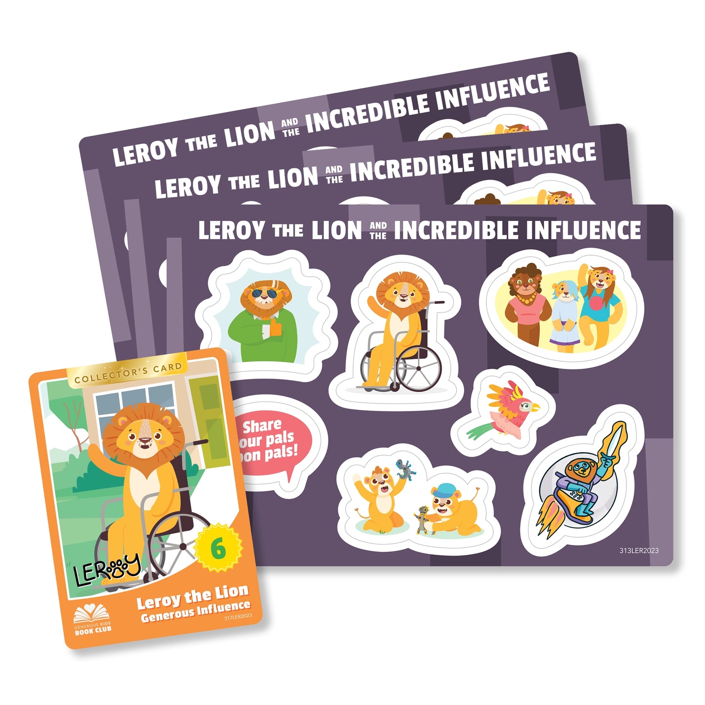 Leroy the Lion Extras Set