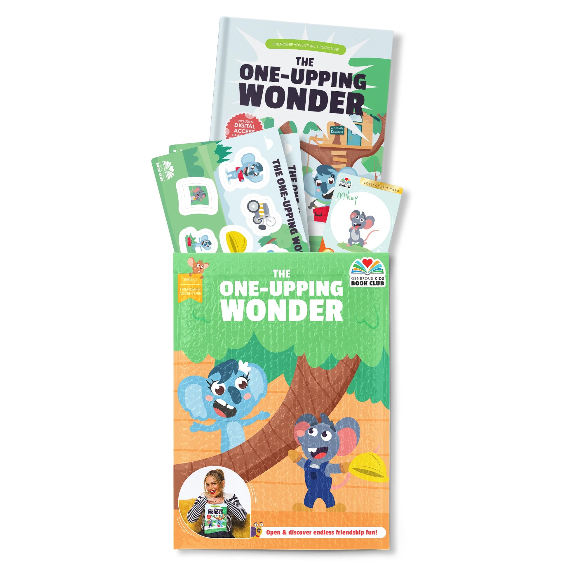 Generous Kids Book Club - The One Upping Wonder (Friendship Adventure, Book 9)