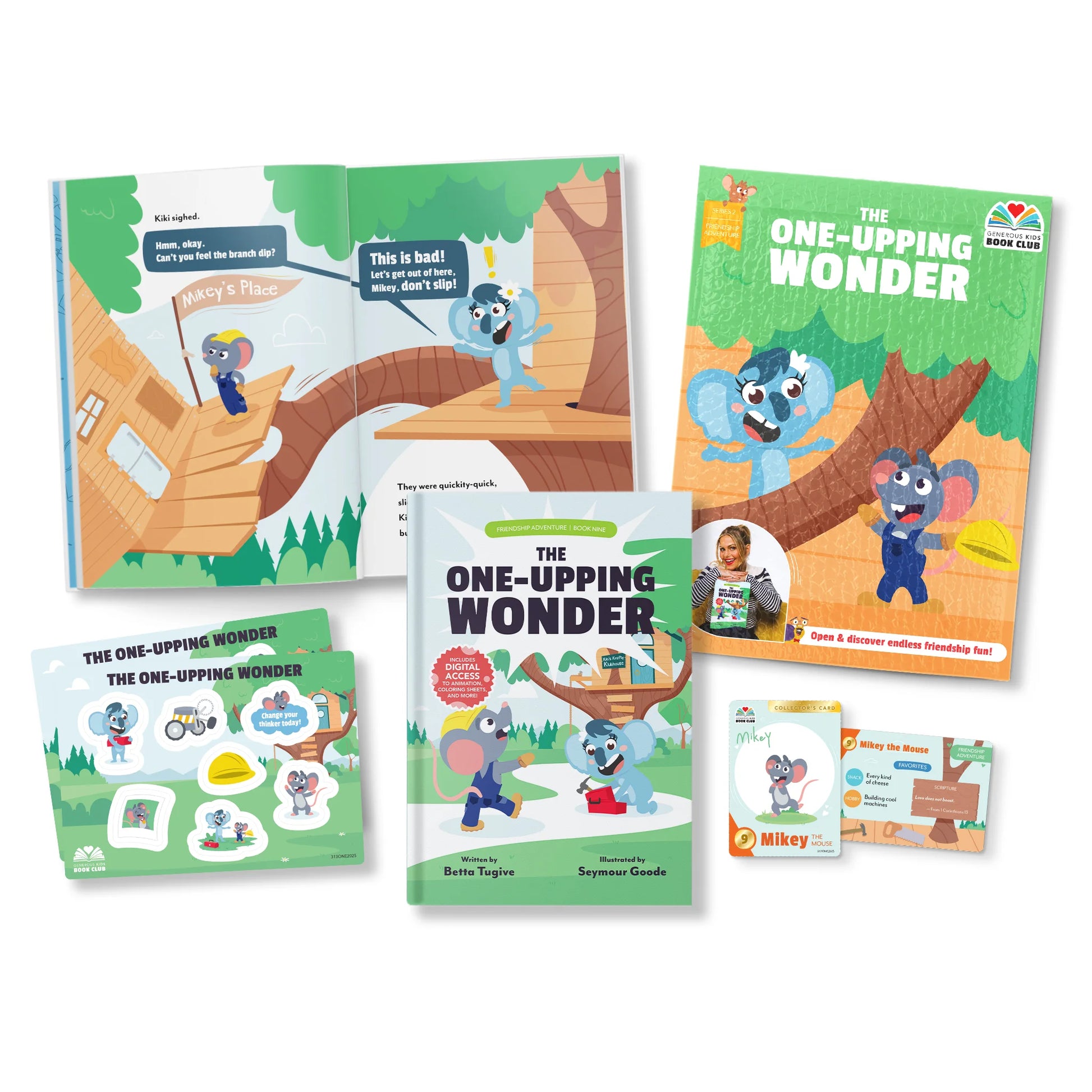Generous Kids Book Club - The One Upping Wonder (Friendship Adventure, Book 9)