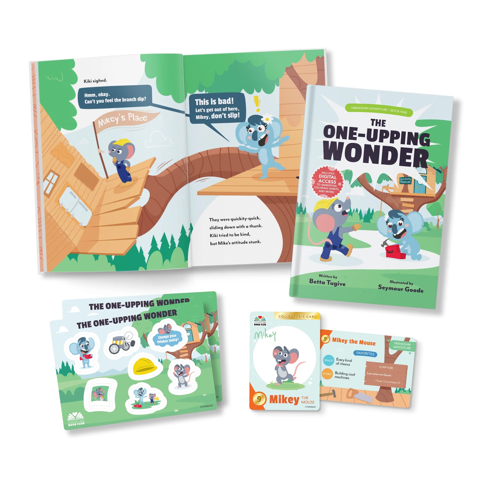 Generous Kids Book Club - The One Upping Wonder (Friendship Adventure, Book 9)