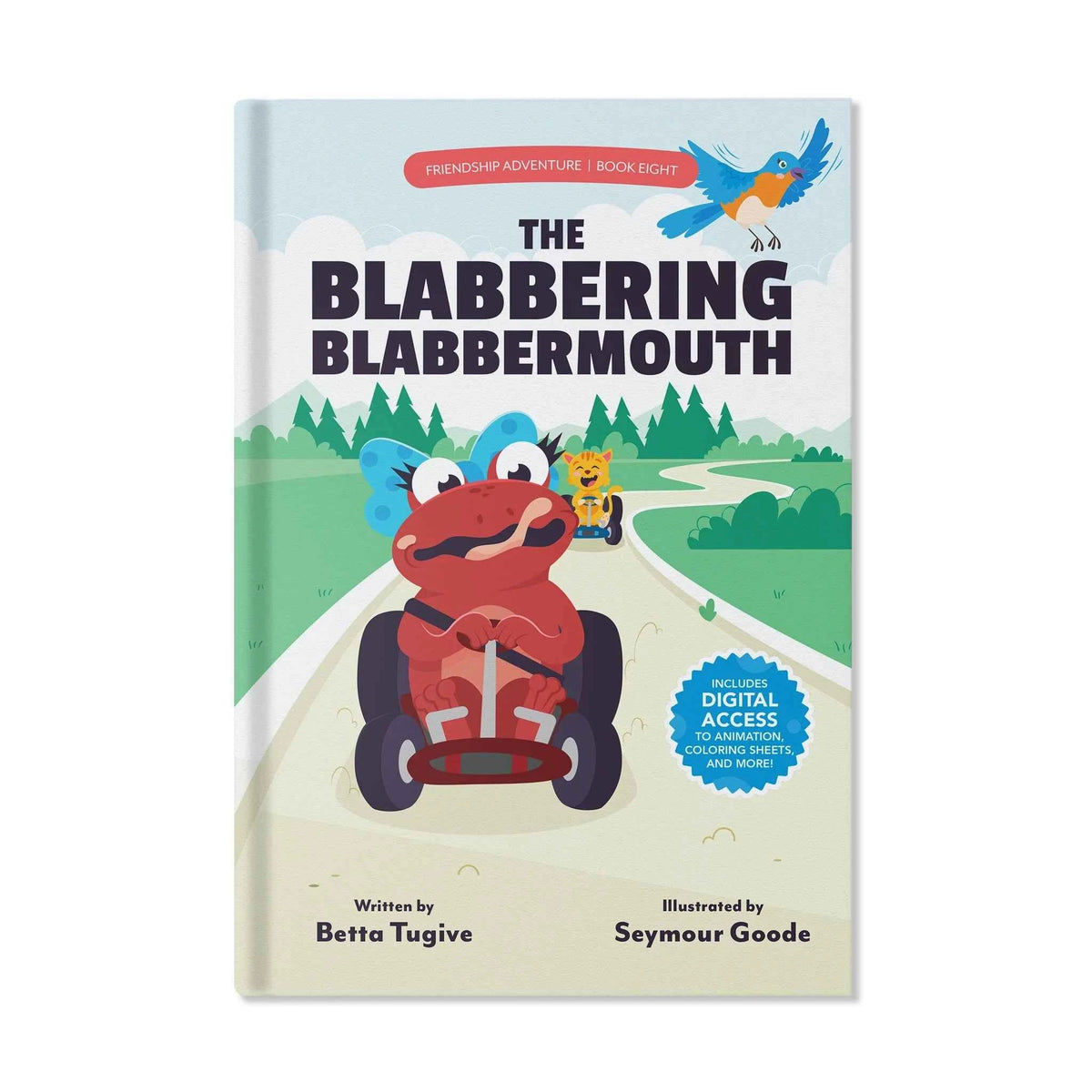 The Blabbering Blabbermouth (Friendship Adventure, Book 8) kids book cover