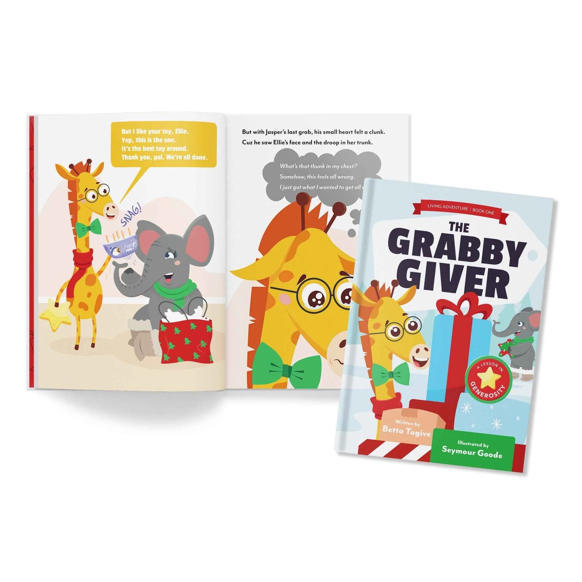 Generous Kids Book Club - Grabby Giver (Living Adventure, Book 1)