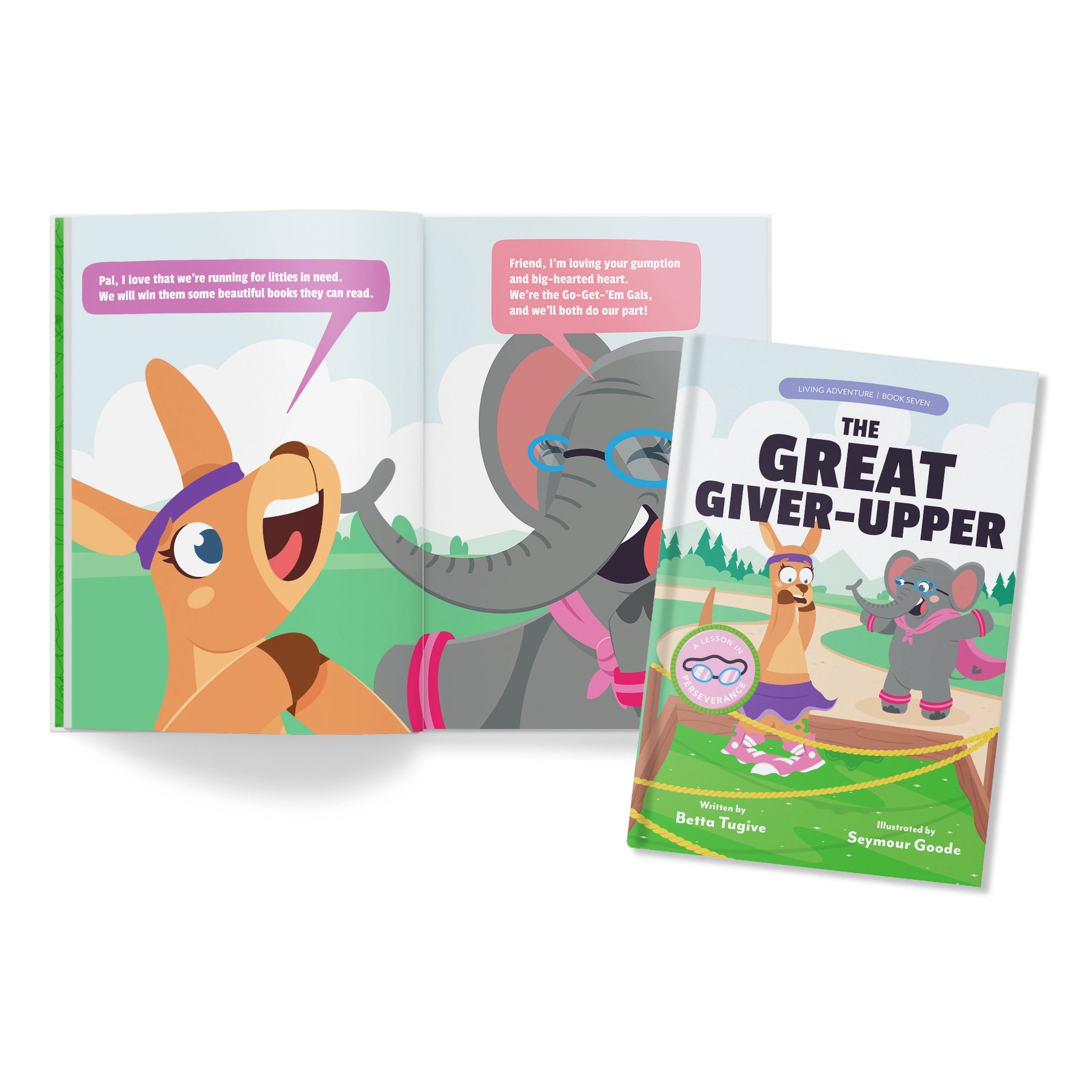 Generous Kids Book Club - The Great Giver-Upper: A Lesson in Perseverance (Living Adventure, Book 7)