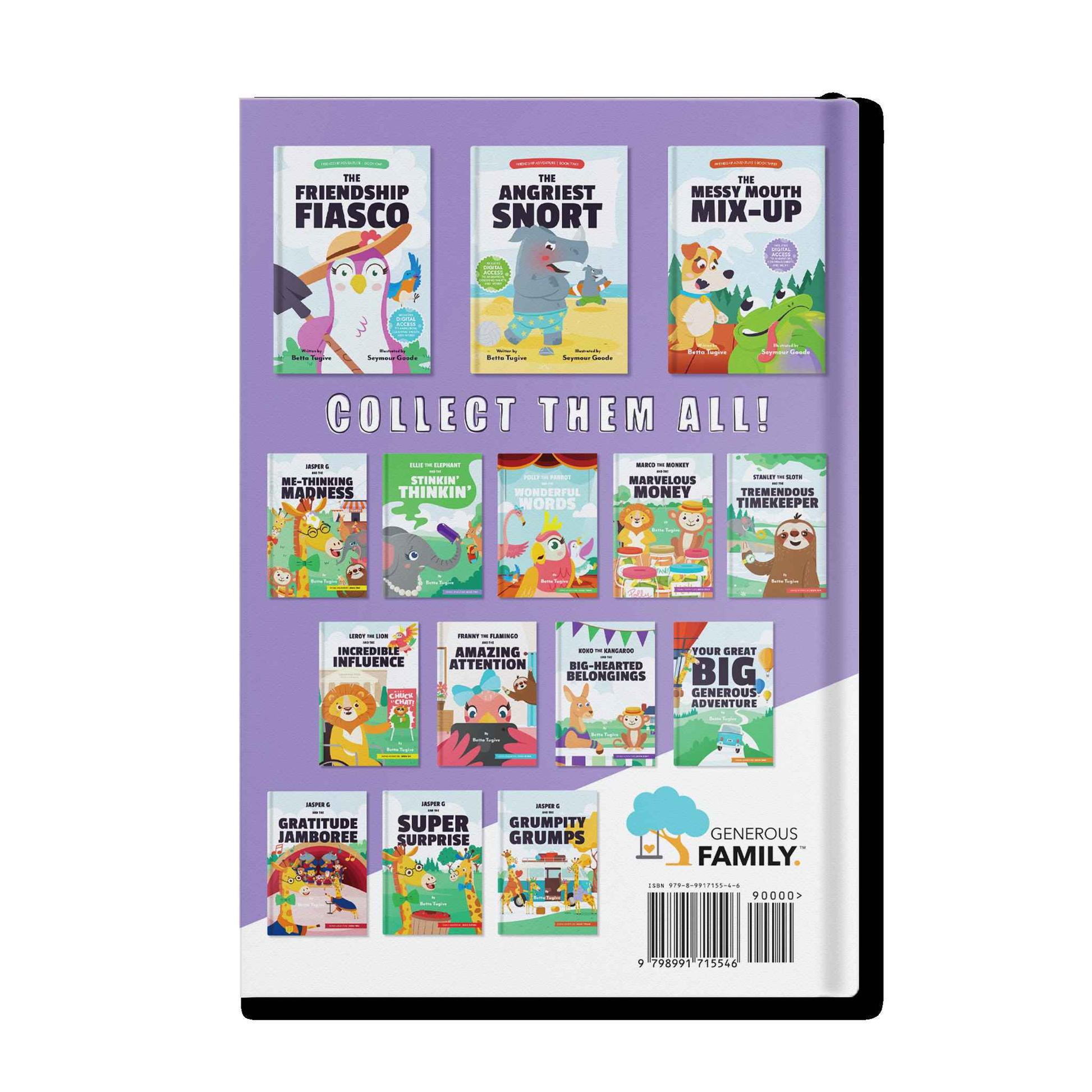 Generous Kids Book Club - The Messy Mouth Mix-Up (Friendship Adventure, Book 3)