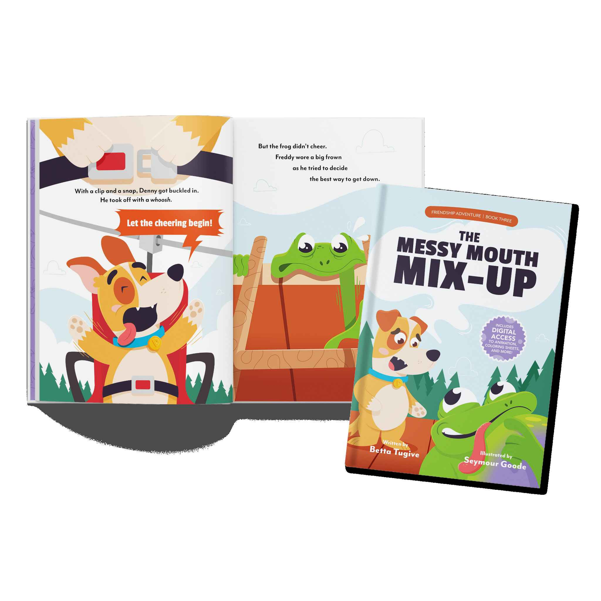 Generous Kids Book Club - The Messy Mouth Mix-Up (Friendship Adventure, Book 3)