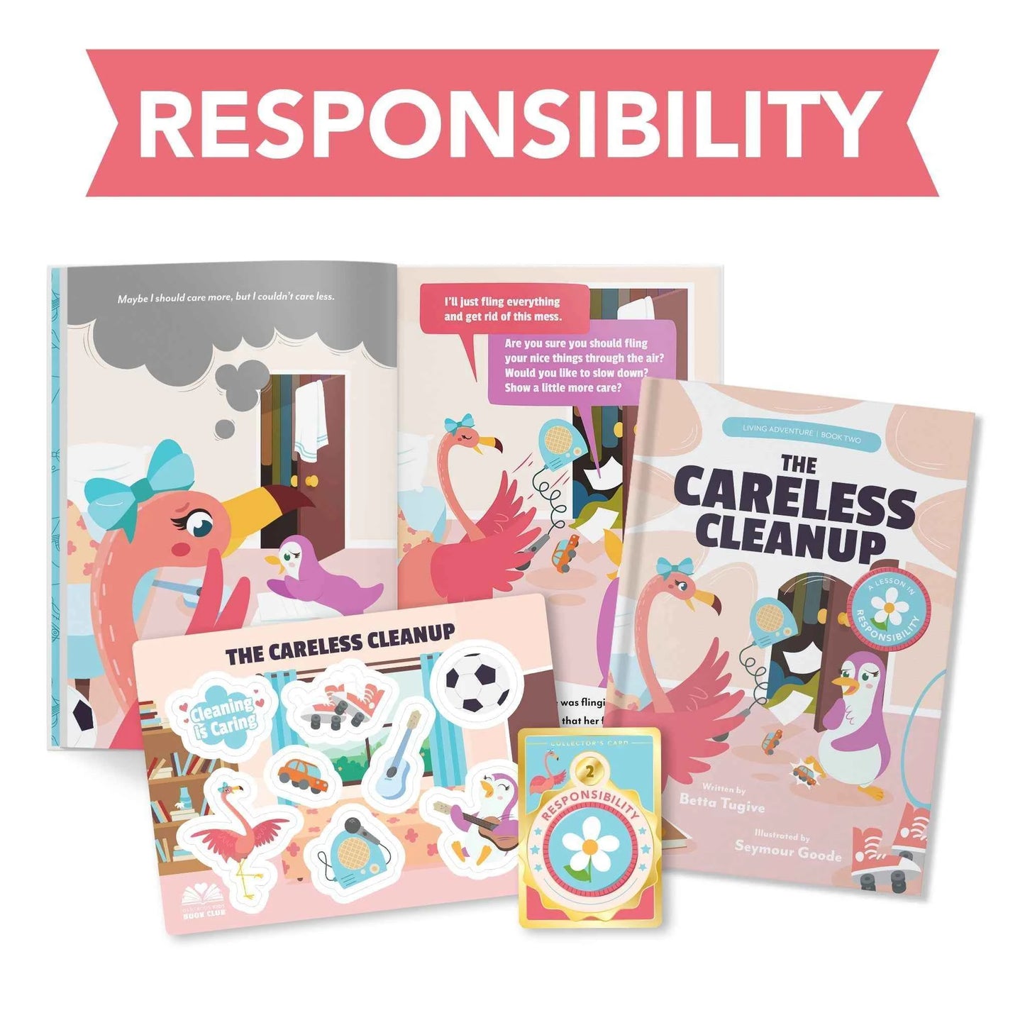 Generous Kids Book Club - The Careless Cleanup (Living Adventure, Book 2)