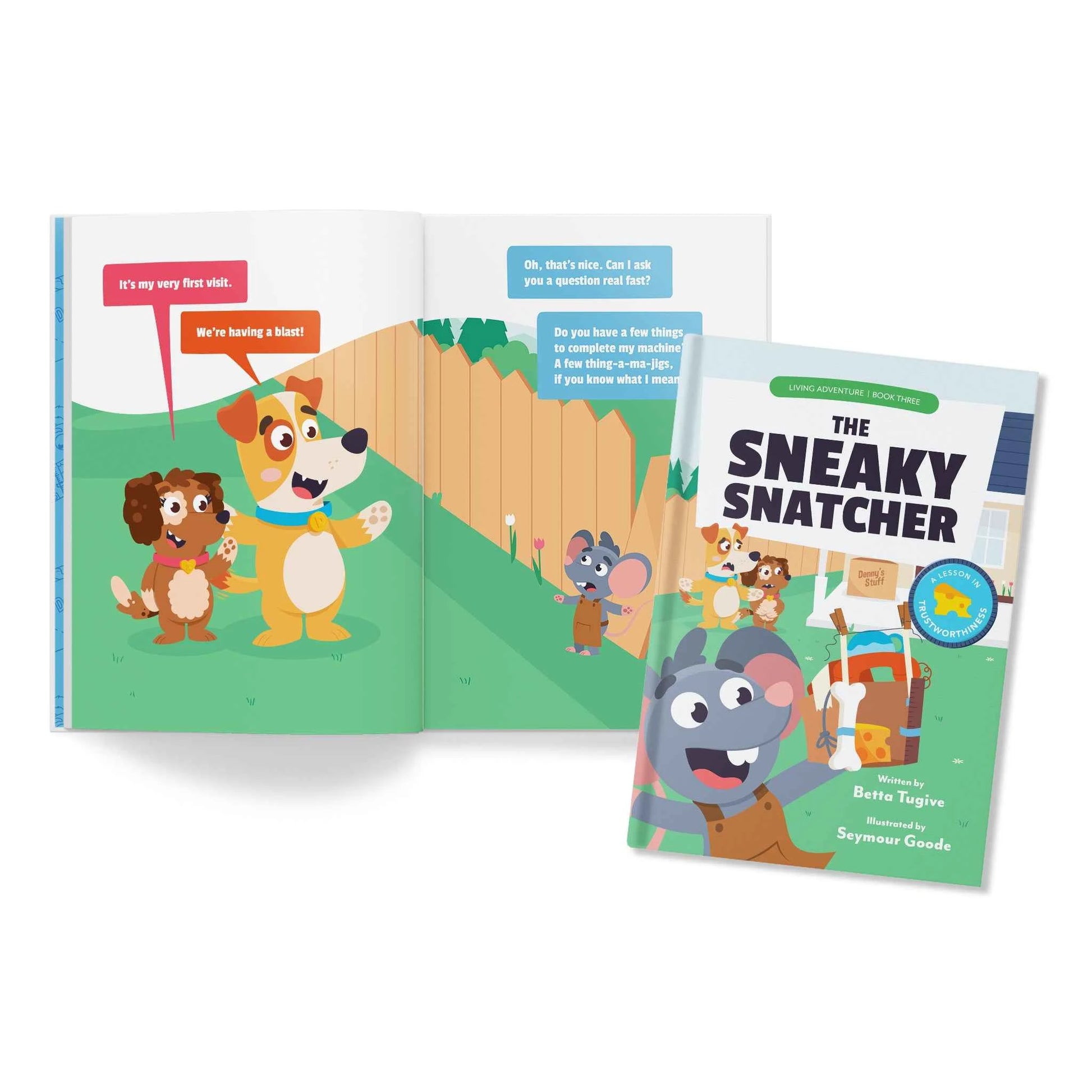 Generous Kids Book Club - The Sneaky Snatcher: A Lesson in Honesty (Living Adventure, Book 3)