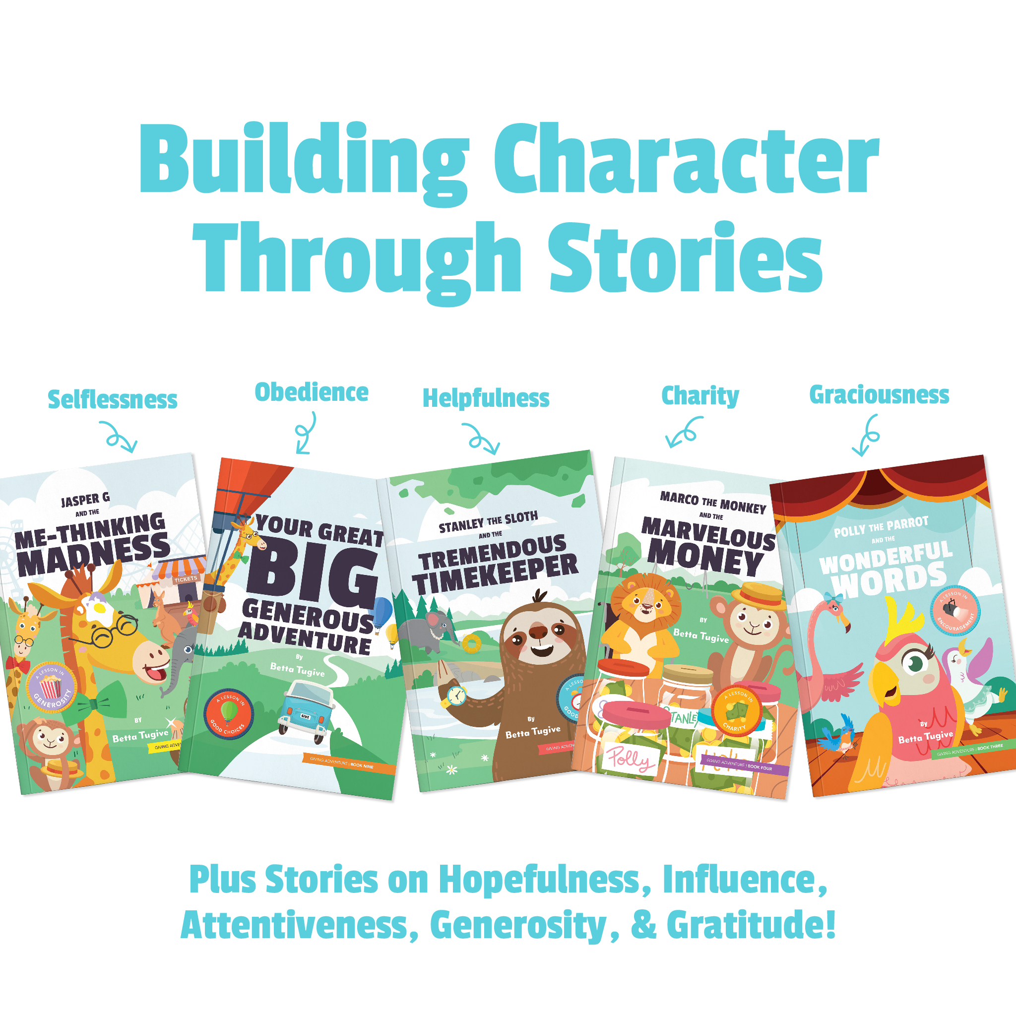 Series 1 Giving Adventure paperback kids books
