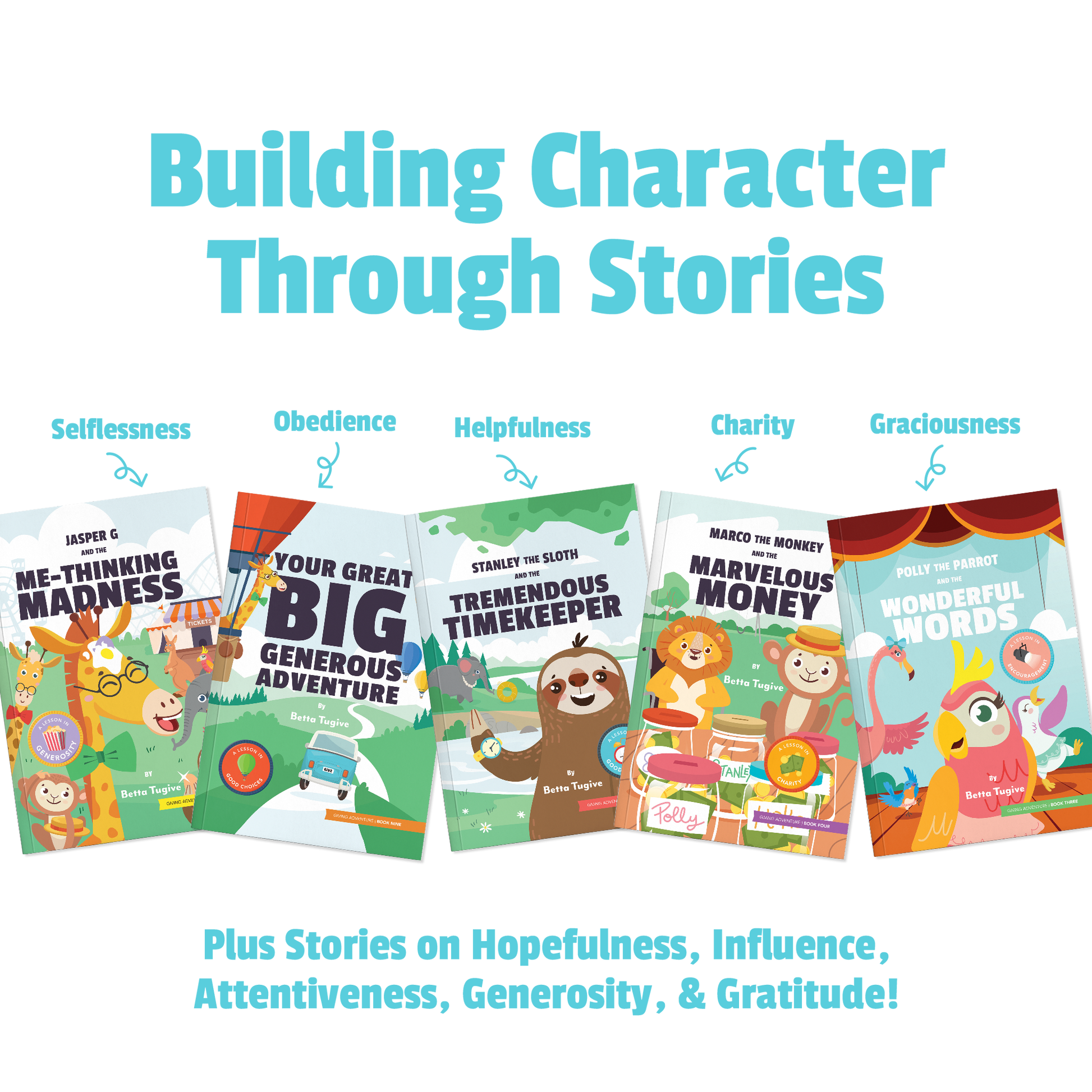 Top Rated | Series 1 Paperback Edition - The Giving Adventure Bundle: Build Character & Kindness