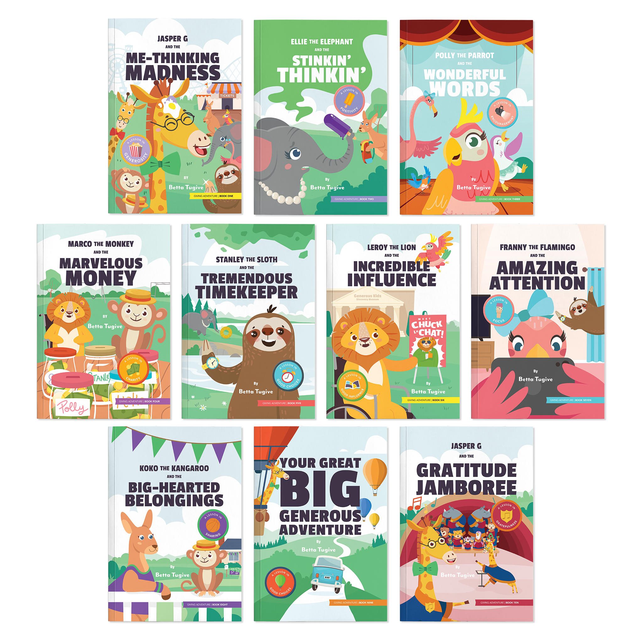 Series 1 Giving Adventure paperback kids books