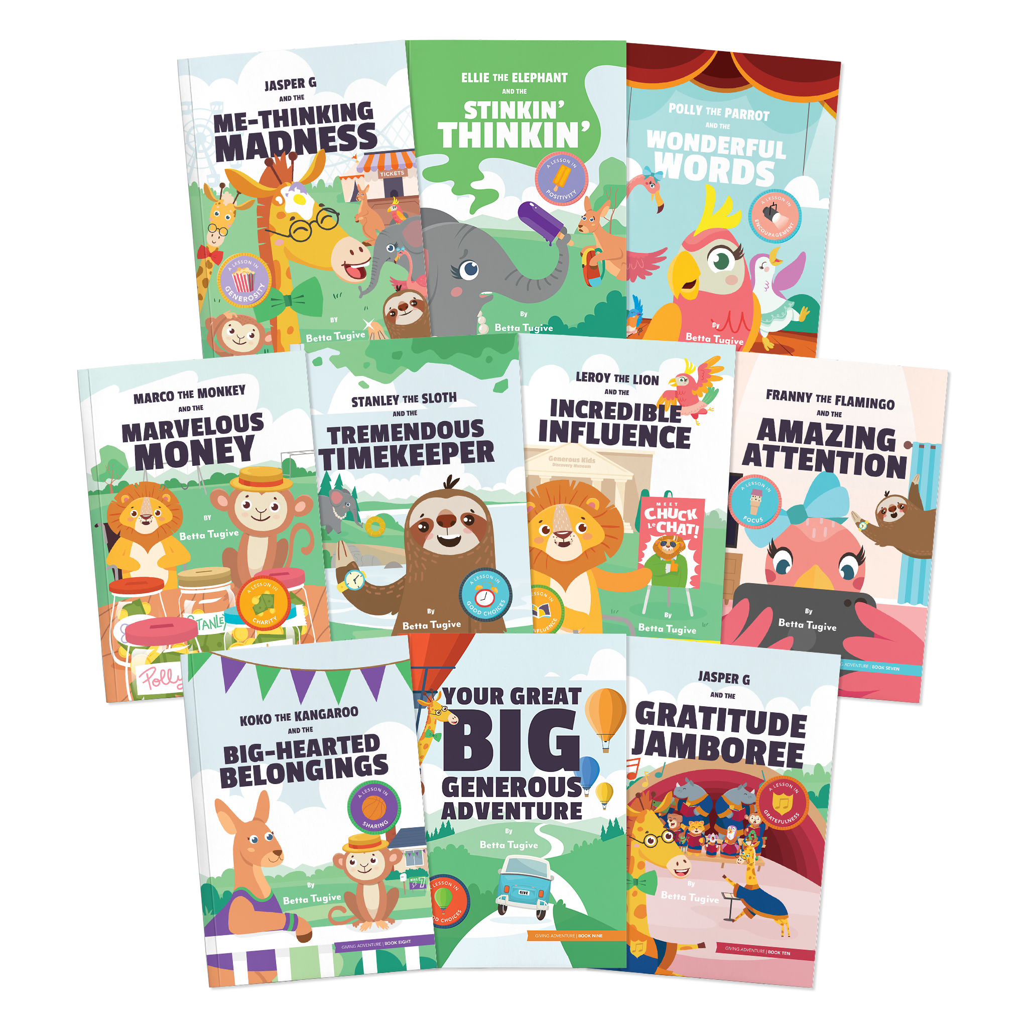 Series 1 Giving Adventure paperback kids books
