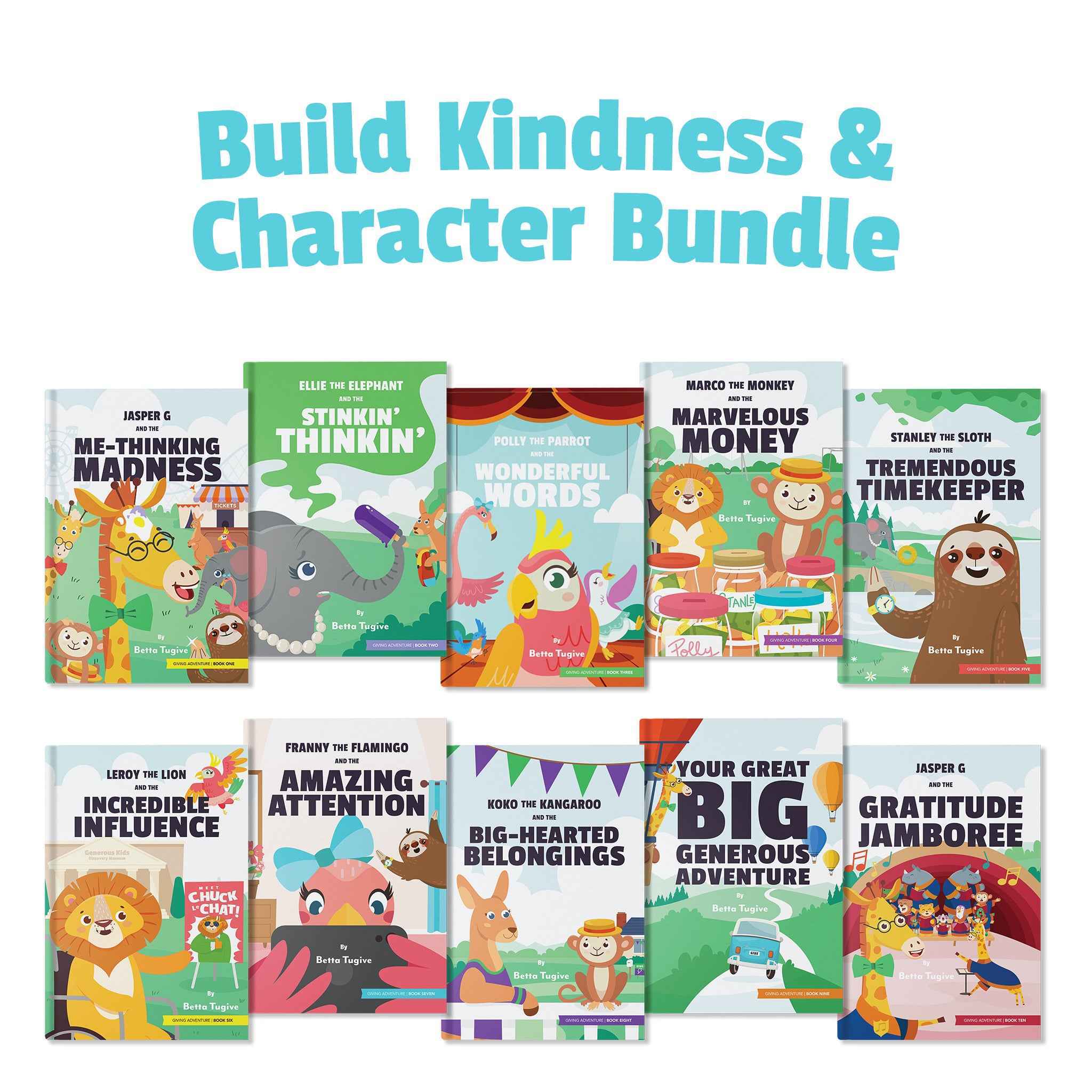 Generous Kids Library - Buy 5, Get 5 Free + “Free 'Love Gives' Hat"